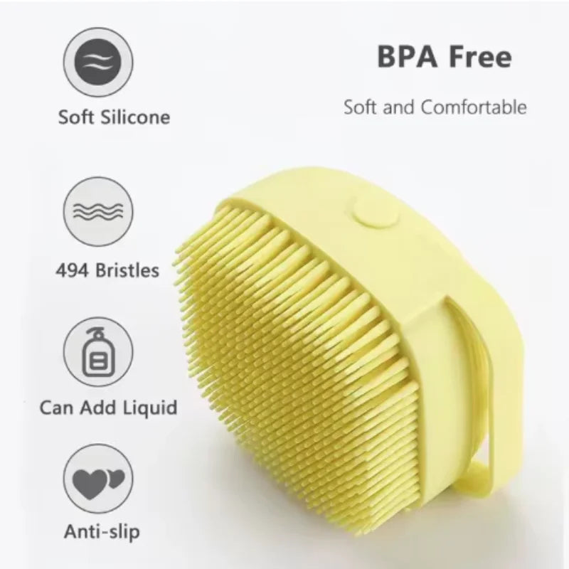 Soft Silicone Pet Bath Massage Gloves for Puppy Dog Cat Safety Grooming Tool Mascotas Bathroom Accessories